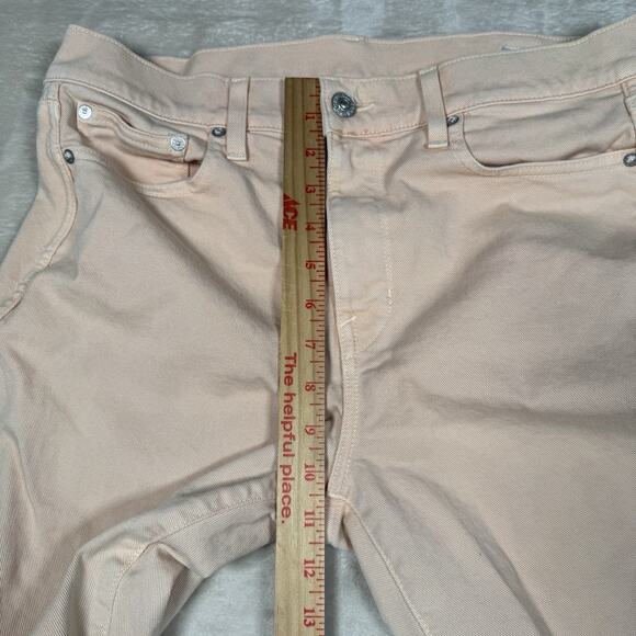 AYR The Beat Drop Barrel Jeans Pants Peach Orange Women’s Size 29 - Picture 11 of 11